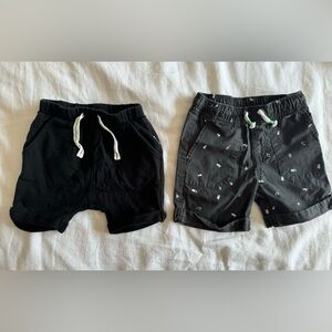 Black Boy Shorts Bundle of 2, size 18 months (Cat & Jack/ Miles Baby)